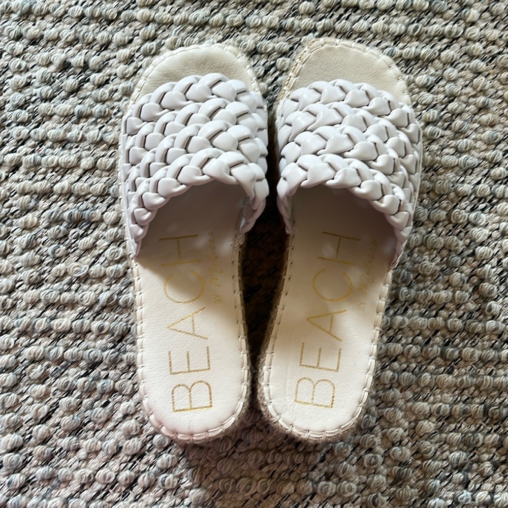“Beach” by Matisse platform sandals.